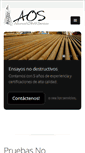 Mobile Screenshot of aosmexico.com