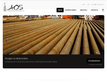 Tablet Screenshot of aosmexico.com